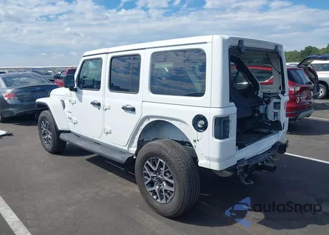 2024 Jeep Wrangler 4-Door Sahara 4X4 from USA, damaged, VIN 1C4PJXEG9RW322835